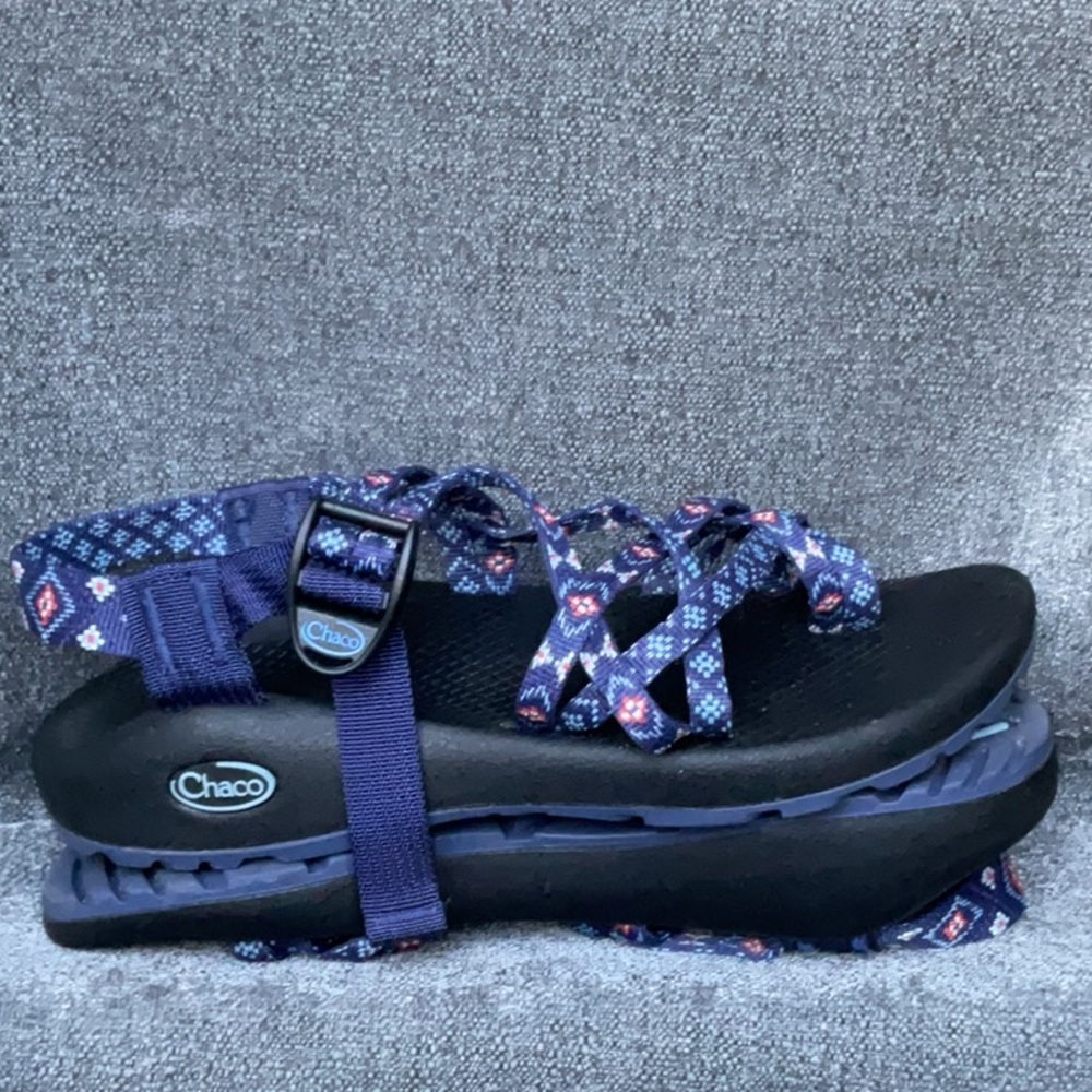 Chaco J106108 Women's Zx2 Classic Wink Blue Athletic Sandal Southwest W8 - Picture 9 of 10